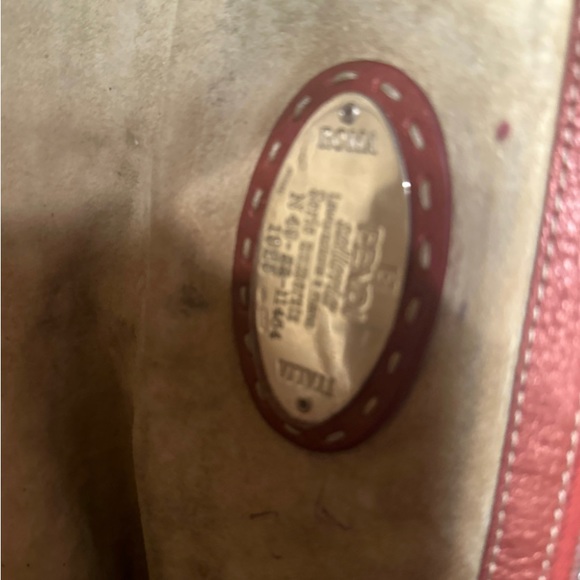 Copper Fendi shoulder bag with silver hardware. - Picture 8 of 10